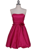 Fuschia Bubble Cocktail Dress
