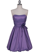 Lavender Bubble Cocktail Dress