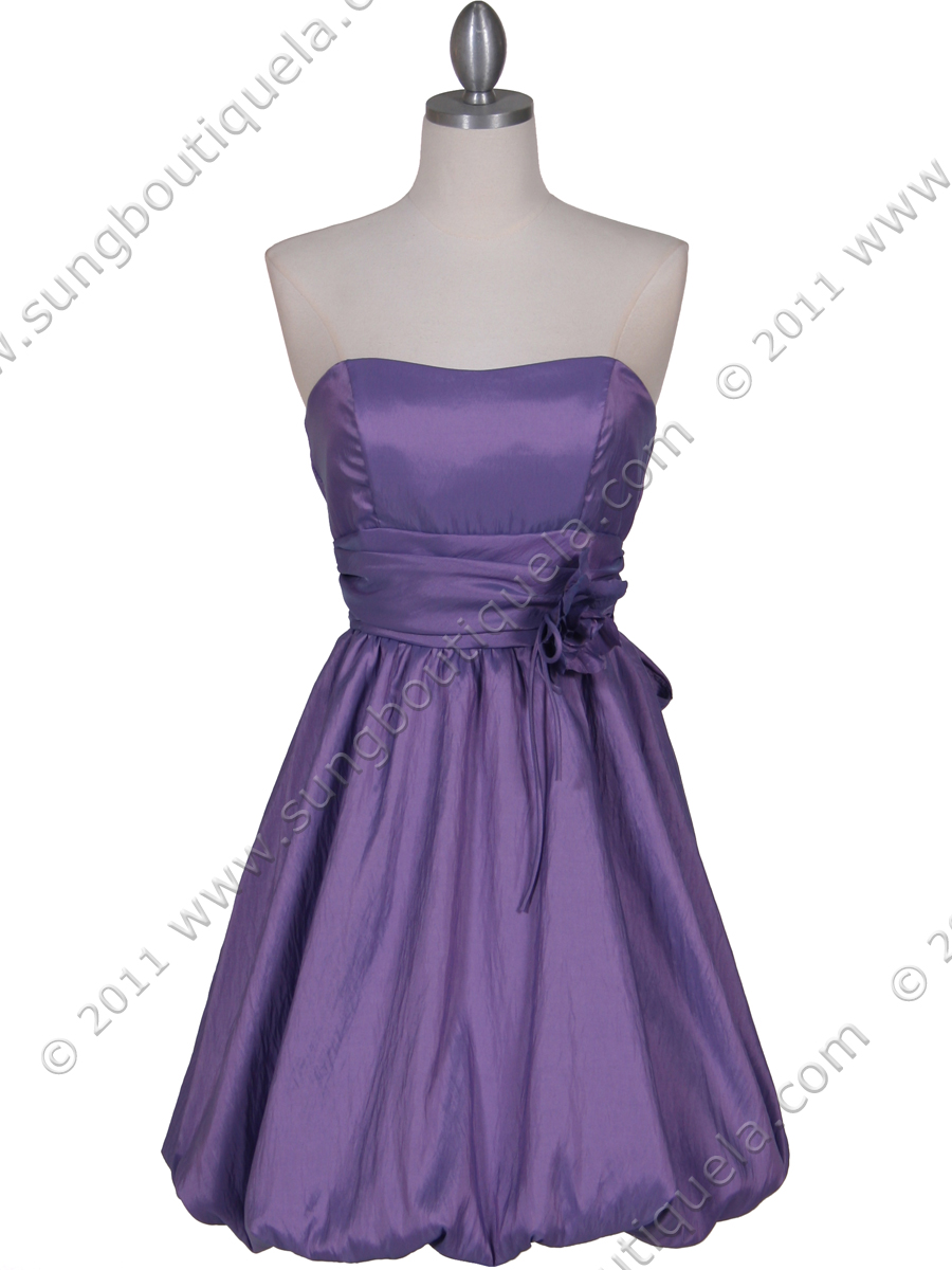 Lavender Bubble Cocktail Dress Sung Boutique L.A.