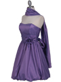 Lavender Bubble Cocktail Dress