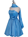 Turquoise Bubble Cocktail Dress Turquoise Bubble Cocktail Dress