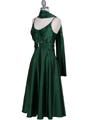 Green Charmeuse Tea Length Dress Green Charmeuse Tea Length Dress