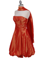 Orange Beaded Bubble Dress Orange Beaded Bubble Dress