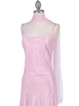 1080 Pink 3/4 Length Floral Laced Dress - Pink, Alt View Thumbnail