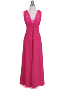 Hot Pink Evening Dress