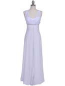 White Evening Dress