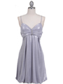 Silver Shimmery Cocktail Dress