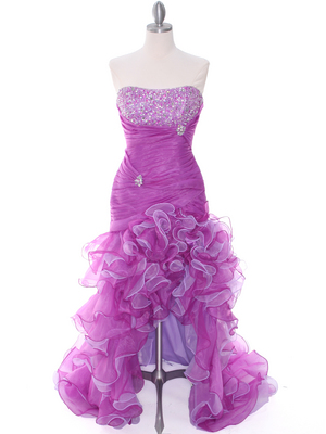 1614 Purple Prom Dress, Purple