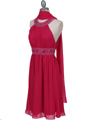 Fuschia Beaded Cocktail Dress Fuschia Beaded Cocktail Dress