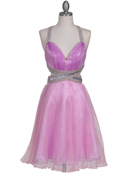 Pink Sequin Cocktail Dress
