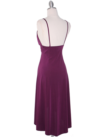 1745 Purple Party Dress - Purple, Back View Medium
