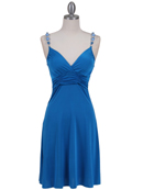 Teal Blue Party Dress