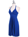 Royal Blue Halter Party Dress
