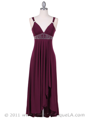 1813 Purple Cocktail Dress, Purple