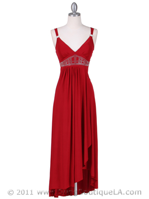 1813 Red Cocktail Dress, Red