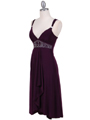 1813S Purple Cocktail Dress - Purple, Alt View Thumbnail