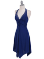 Royal Blue Halter Party Dress