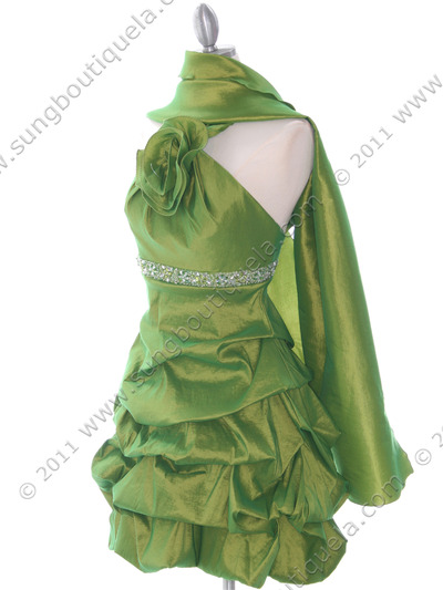 187 Green Homecoming Dress - Green, Alt View Medium