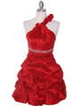 187 Red Homecoming Dress - Red, Front View Thumbnail