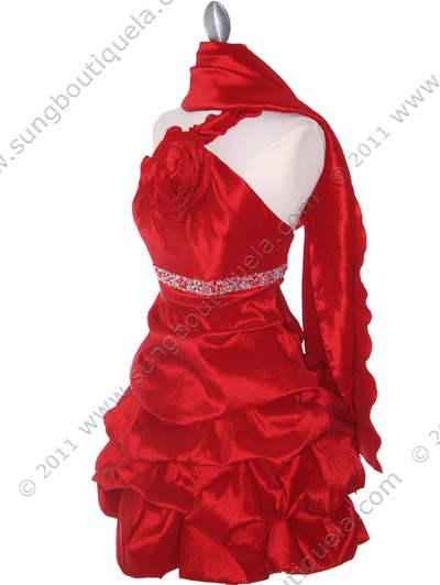 187 Red Homecoming Dress - Red, Alt View Medium