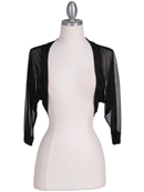 Black Bolero Jacket