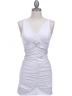 1921 White Party Dress, White
