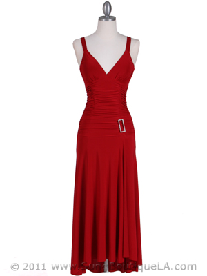 1924 Red Cocktail Dress, Red