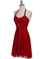 Red Halter Party Dress Red Halter Party Dress