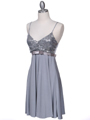 Silver  Glitter Party Dress