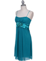 Aqua Rosette Cocktail Dress Aqua Rosette Cocktail Dress