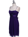 Purple Rosette Cocktail Dress Purple Rosette Cocktail Dress