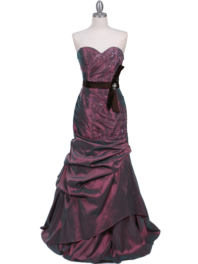 2004 Light Purple Prom Evening Gown - Light Purple, Front View Medium