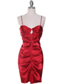 2010 Red Homecoming Dress - Red, Front View Thumbnail