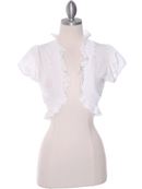 Ivory Short Sleeve Bolero