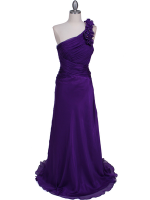 2129 Purple One Should Prom Evening Dress,