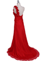 2129 Red One Should Prom Evening Dress - Red, Back View Thumbnail