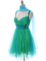 2141 Green Turquoise Homecoming Dress - Green Turquoise, Alt View Thumbnail