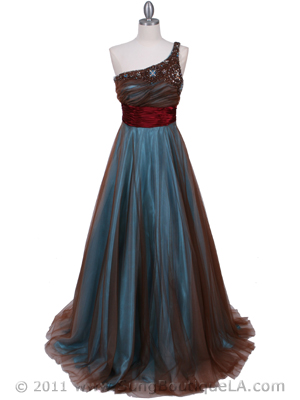 3057 Jade One Should Prom Gown, Jade