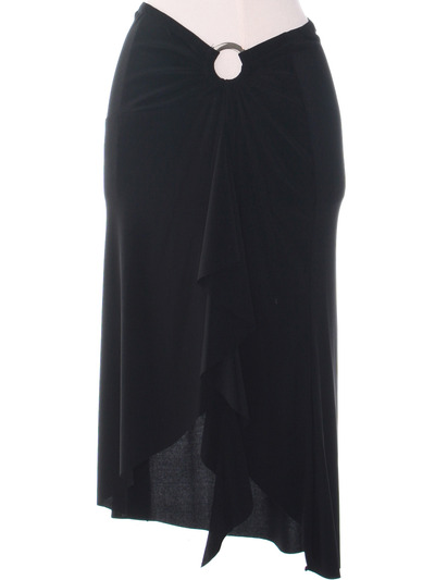 3240 Black Skirt - Black, Alt View Medium