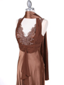 Bronze Charmeuse Gown Bronze Charmeuse Gown