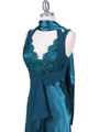 Teal Charmeuse Gown Teal Charmeuse Gown