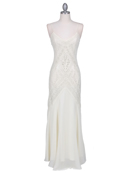 Ivory Evening Dress