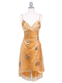 Gold Shine Cocktail Dress
