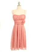 Pink Lace Cocktail Dress