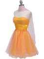 4514 Pink Yellow Homecoming Dress - Pink Yellow, Alt View Thumbnail