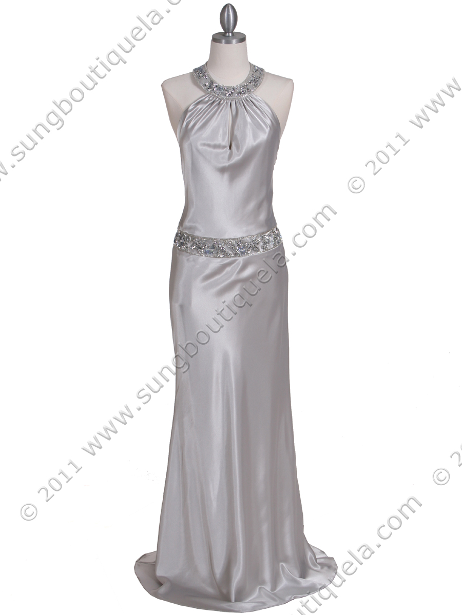 silver evening dresses on Silver Beaded Evening Dresses Silver Evening Dresses Silver Prom