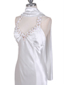 5005  Ivory Satin Evening Dresses - Alt. Image