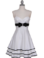 Ivory Tiered Cocktail Dress