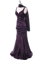 5098 Dark Purple Bridesmaid Dress - Dark Purple, Alt View Thumbnail