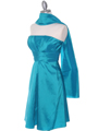 509 Jade Taffeta Bridesmaid Dress - Jade, Alt View Thumbnail